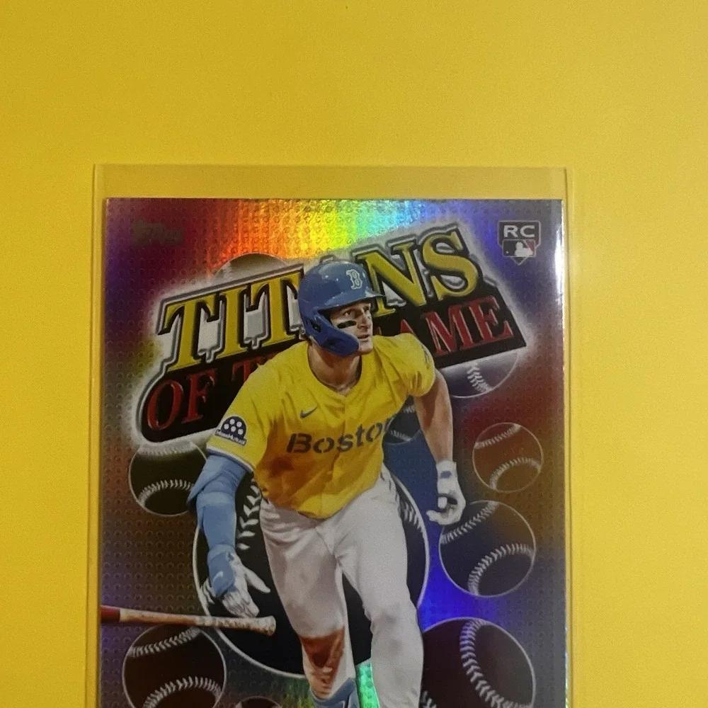 2026 Topps Titans of the Game Roman Anthony RC TOG-9 Boston Red Sox‎